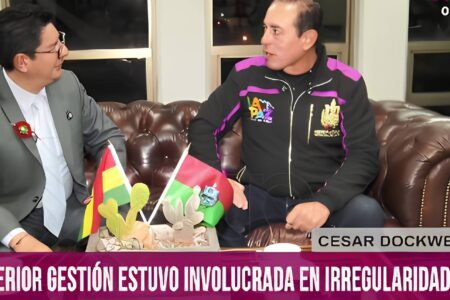Dockweiler anuncia sistema de transparencia ante «organización criminal»