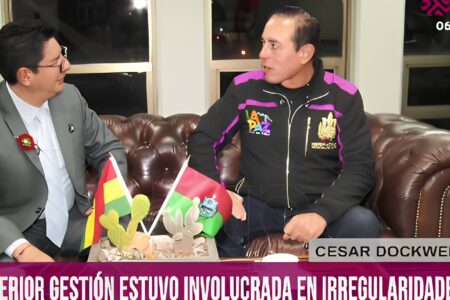 Dockweiler anuncia sistema de transparencia ante «organización criminal»