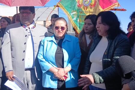 Gobierno y Alcaldía de El Alto inspeccionan predio para la construcción del Hospital Materno Infantil
