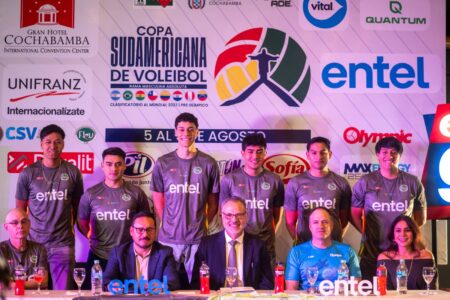 ENTEL conecta al deporte como auspiciador del Campeonato Sudamericano de Voleibol Masculino