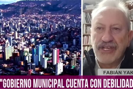 Yaksic: La Paz debe superar la debilidad municipal y ser productiva
