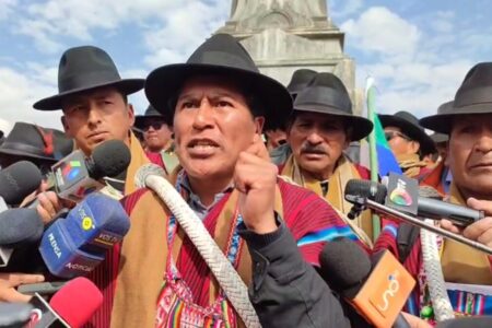 David Mamani, exdirigente de la Túpac Katari, se declara en la «clandestinidad» ante un proceso emitido por los bloqueos